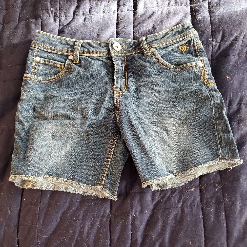 Justice Jean Cutoff Shorts.